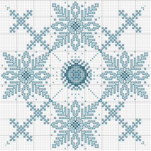 End of Winter Snowflake